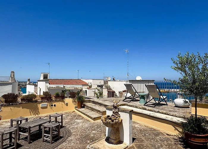 Villa La Torretta - Authentic Historic House With Panoramic Sea-view Terrace In Old Town - Marea Collection Otranto