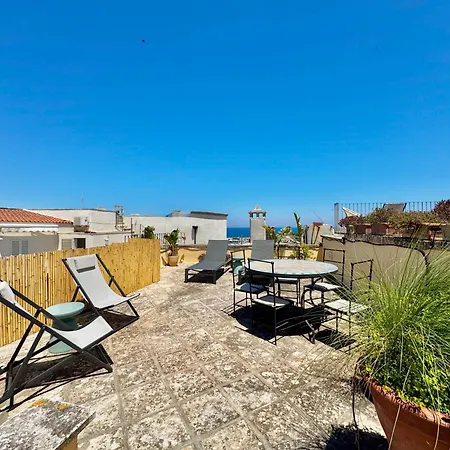 La Torretta - Authentic Historic House With Panoramic Sea-View Terrace In Otranto Old Town - Marea Stays Collection * Otrante