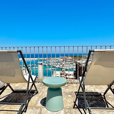 La Torretta - Authentic Historic House With Panoramic Sea-View Terrace In Otranto Old Town - Marea Stays Collection Villa