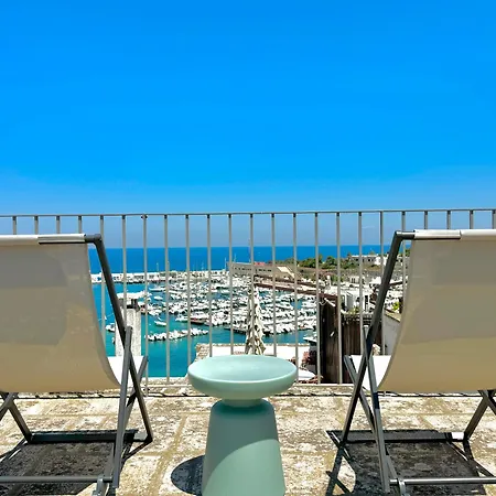 La Torretta - Authentic Historic House With Panoramic Sea-View Terrace In Otranto Old Town - Marea Stays Collection Otranto