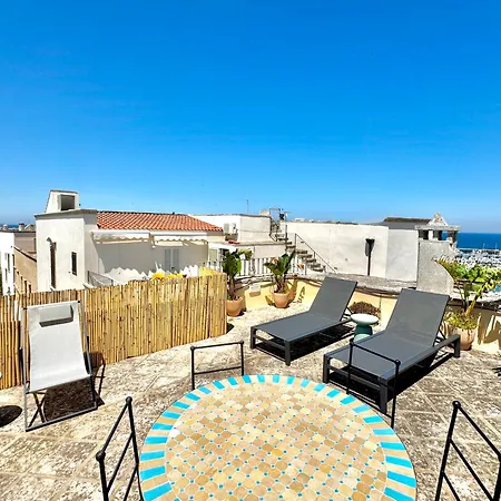 La Torretta - Authentic Historic House With Panoramic Sea-View Terrace In Otranto Old Town - Marea Stays Collection Villa *