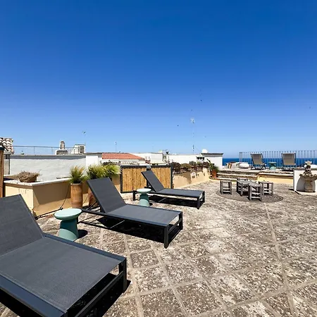 La Torretta - Authentic Historic House With Panoramic Sea-view Terrace In Old Town - Marea Collection Отранто