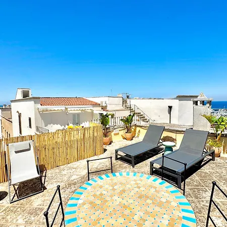 Villa La Torretta - Authentic Historic House With Panoramic Sea-view Terrace In Old Town - Marea Collection Otranto