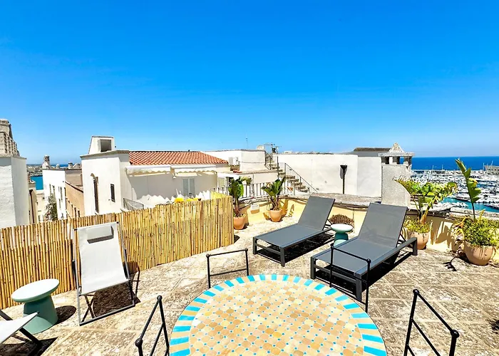 Villa La Torretta - Authentic Historic House With Panoramic Sea-view Terrace In Old Town - Marea Collection Otranto